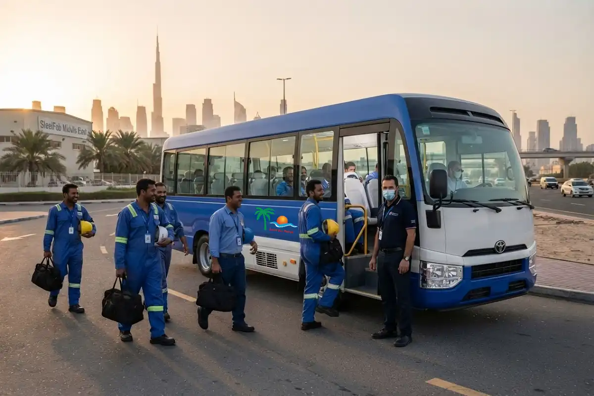 Factory Staff Transport Service