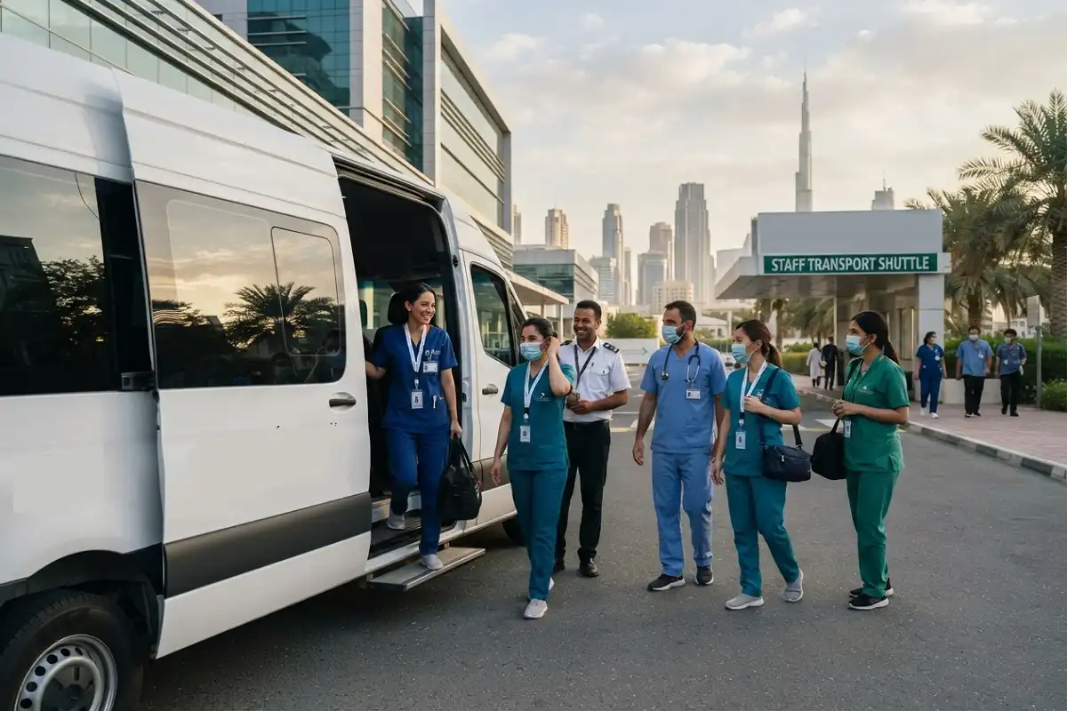 Hospital Staff Transport Dubai